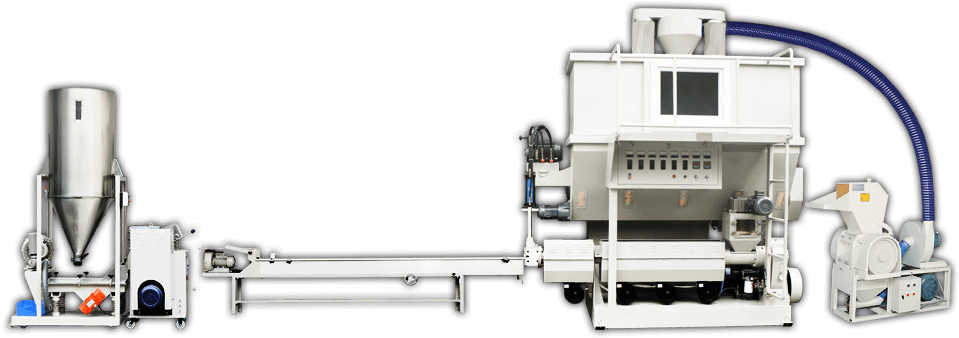 RF - 塑膠薄膜廢料回收造粒機